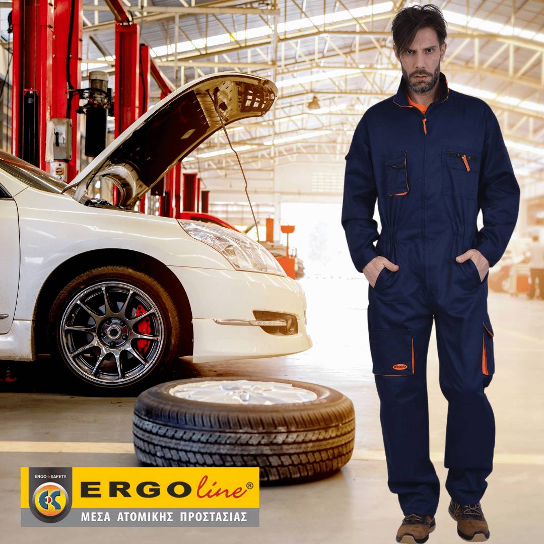 Φόρμα Εργασίας ERGOLINE ProTech 5000: Απόλυτη Προστασία στο Συνεργείο