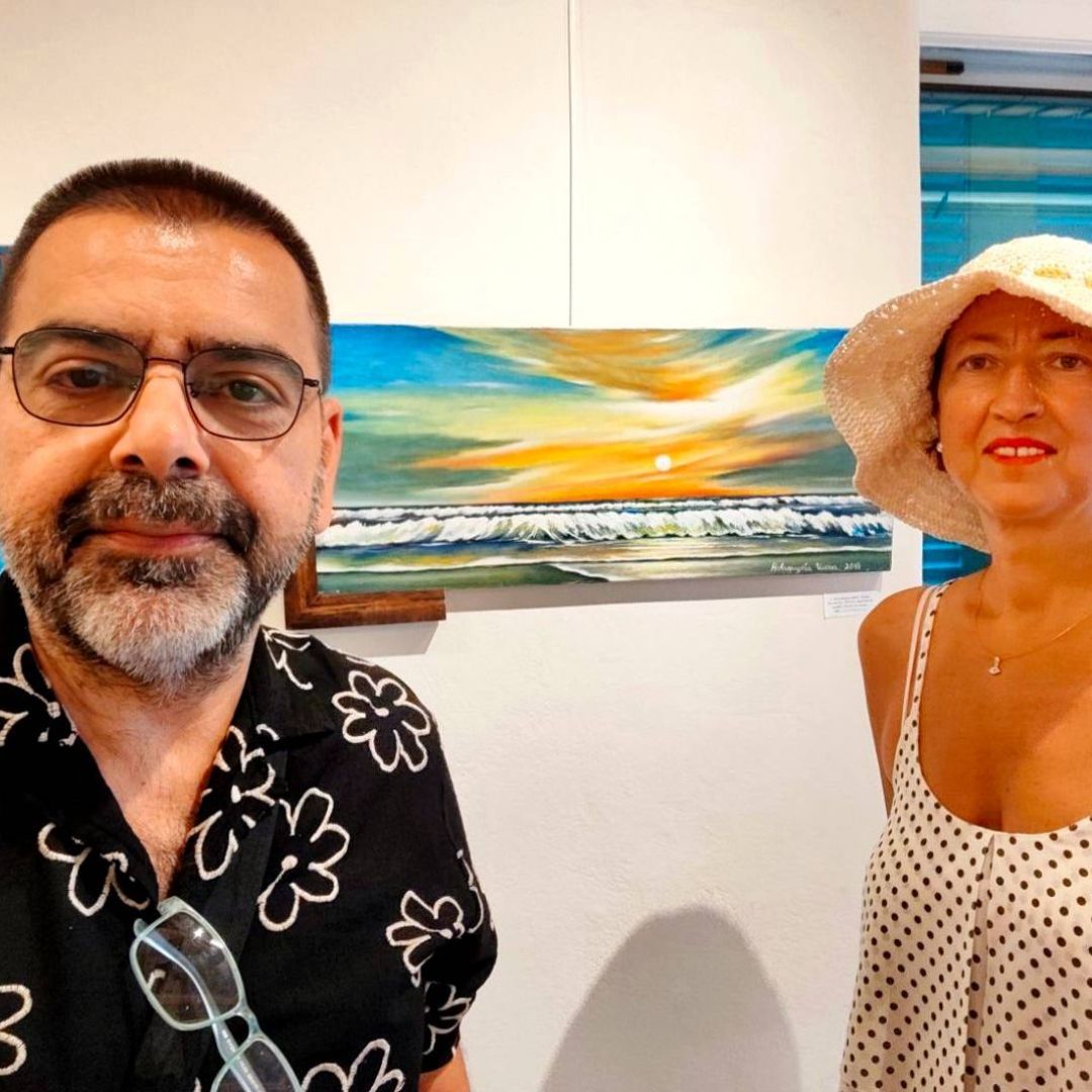 Η Τέχνη της Ιλόνας Νοβγκοροντόβα ζωντανεύει στο φως της γκαλερί Katheti στον Πόρο