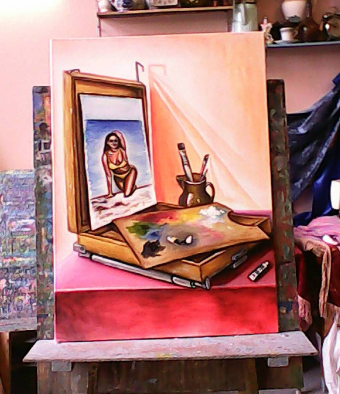 Στιγμές έμπνευσης και τέχνης: Η εξέλιξη ενός έργου από την Ιλόνα Νοβγκορόντοβα