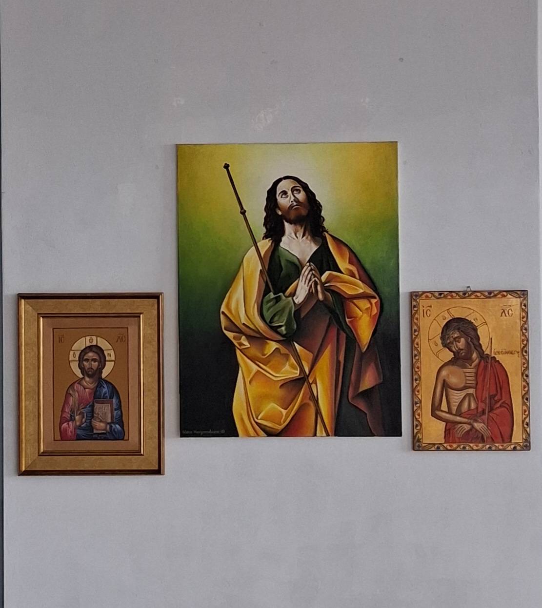 Τρεις εμβληματικές αγιογραφίες της Ιλόνας Νοβγκορόντοβα στην Έκθεση της Γκαλερί Μπεχράκι