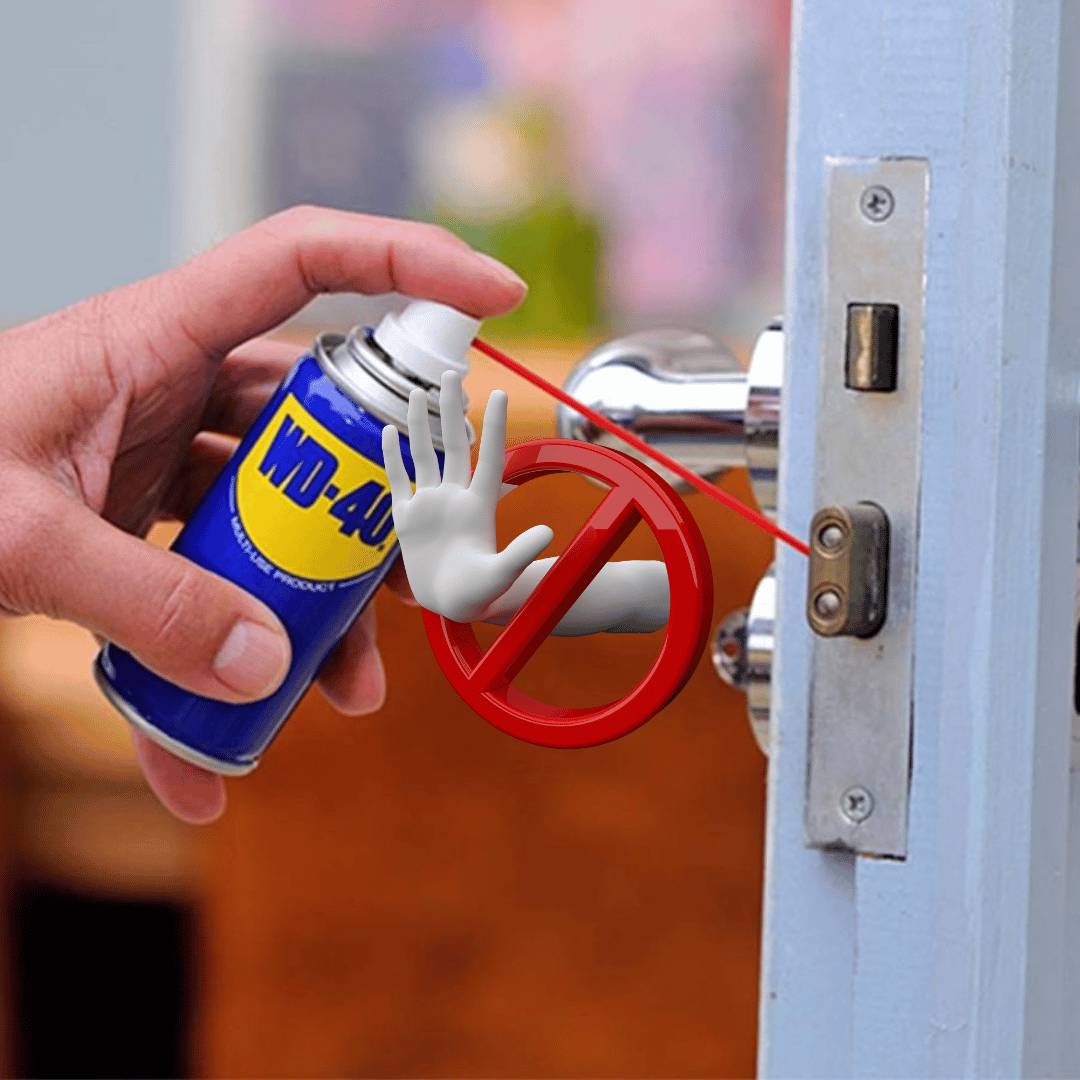 Γιατί να μη χρησιμοποιείτε WD-40 στις κλειδαριές! ❌🔑