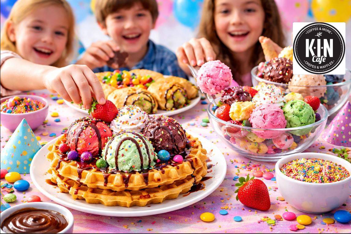 Κ-Ι-Ν Cafe | Crepes, Waffles & Handmade local Ice Cream