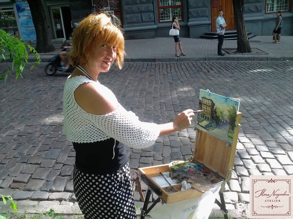 Urban τοπία και καλλιτεχνικό πάθος: Η μοναδική προσέγγιση της Ιλόνα Νοβγκορόντοβα